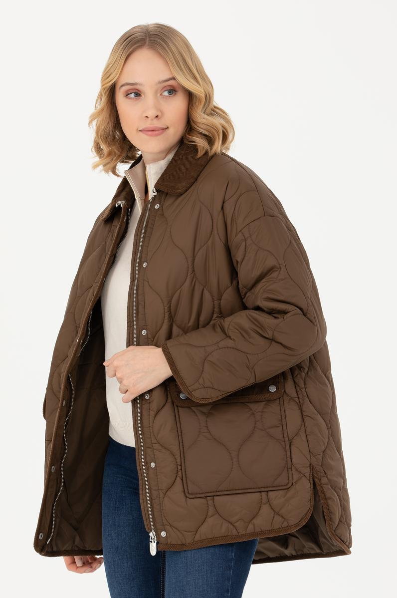 Kadın Açık Haki Kaban