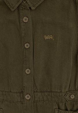 Kız Çocuk Haki Jean Elbise - 50272317001