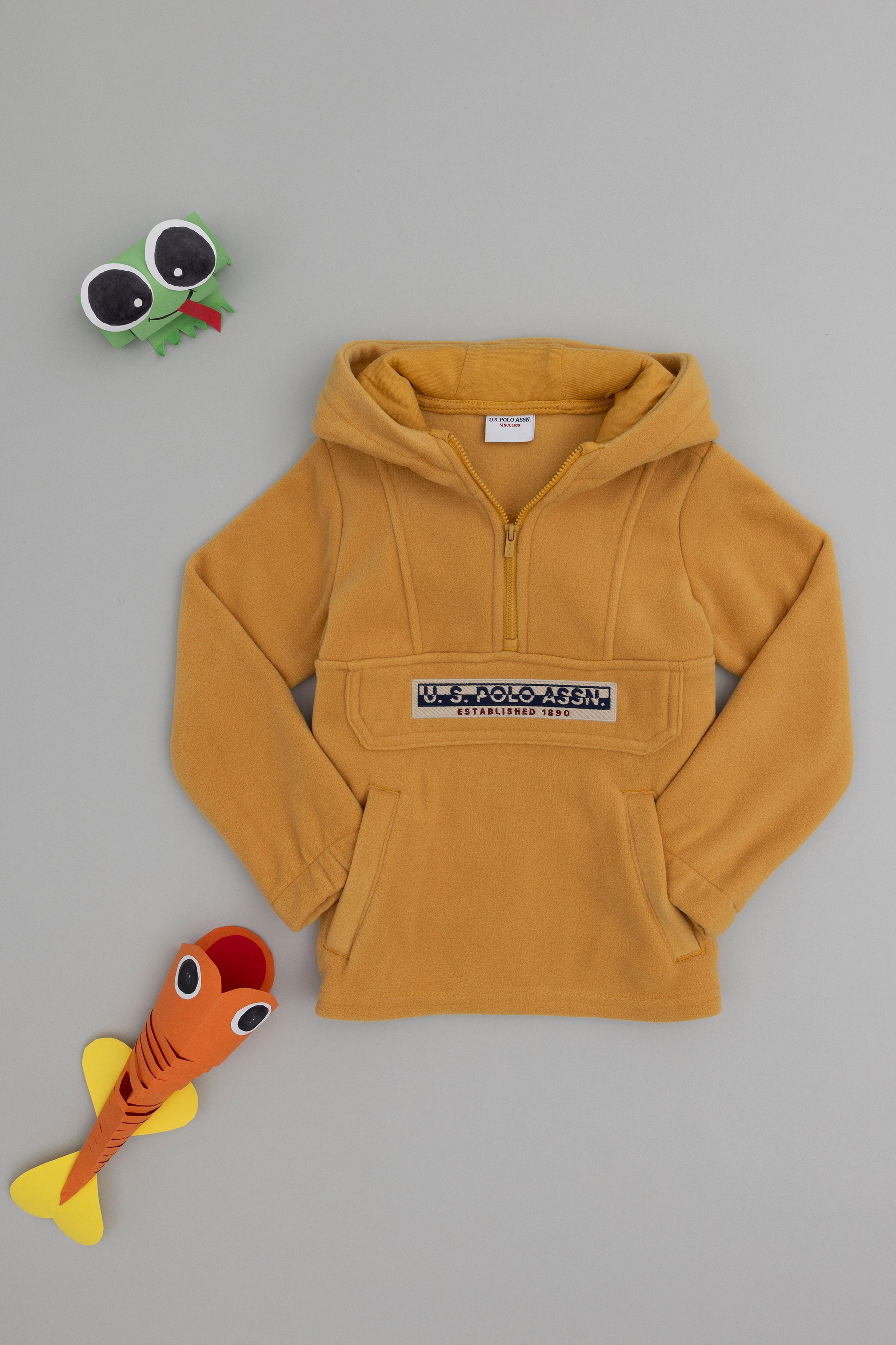 Erkek Çocuk Hardal Sweatshirt - Image 1