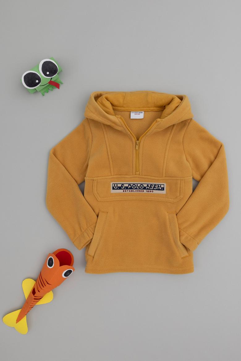 Erkek Çocuk Hardal Sweatshirt