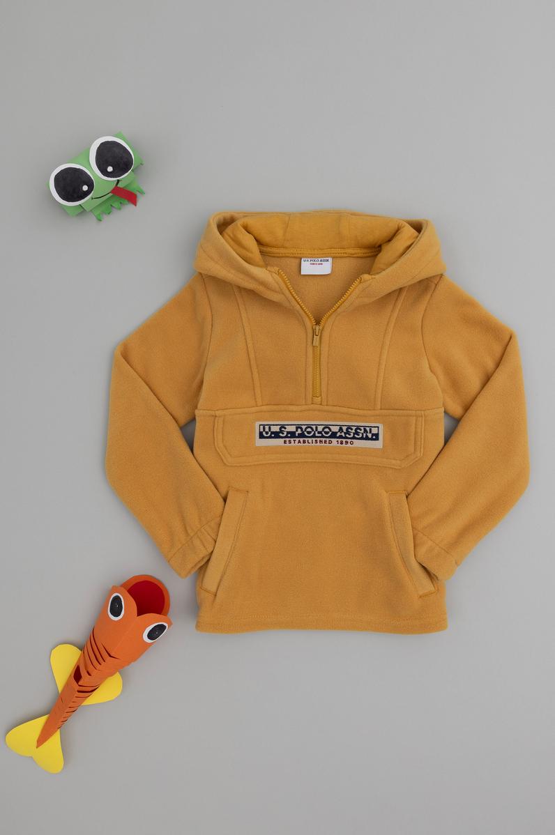 Erkek Çocuk Hardal Sweatshirt