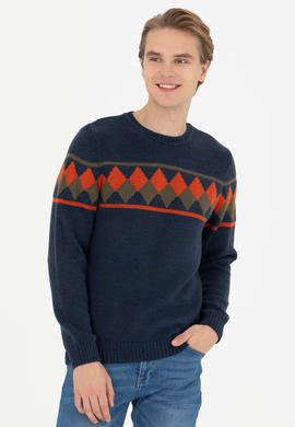 Erkek Lacivert Kazak - 50279603006