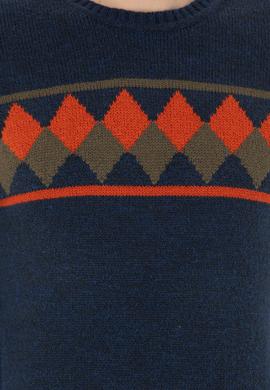 Erkek Lacivert Kazak - 50279603006