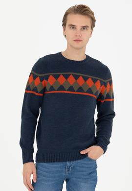 Erkek Lacivert Kazak - 50279603006