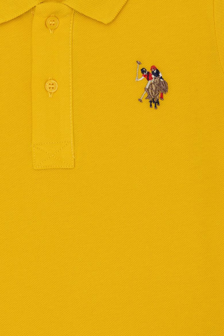 Erkek Çocuk Safran Basic Polo Yaka Tişört - 50284814131
