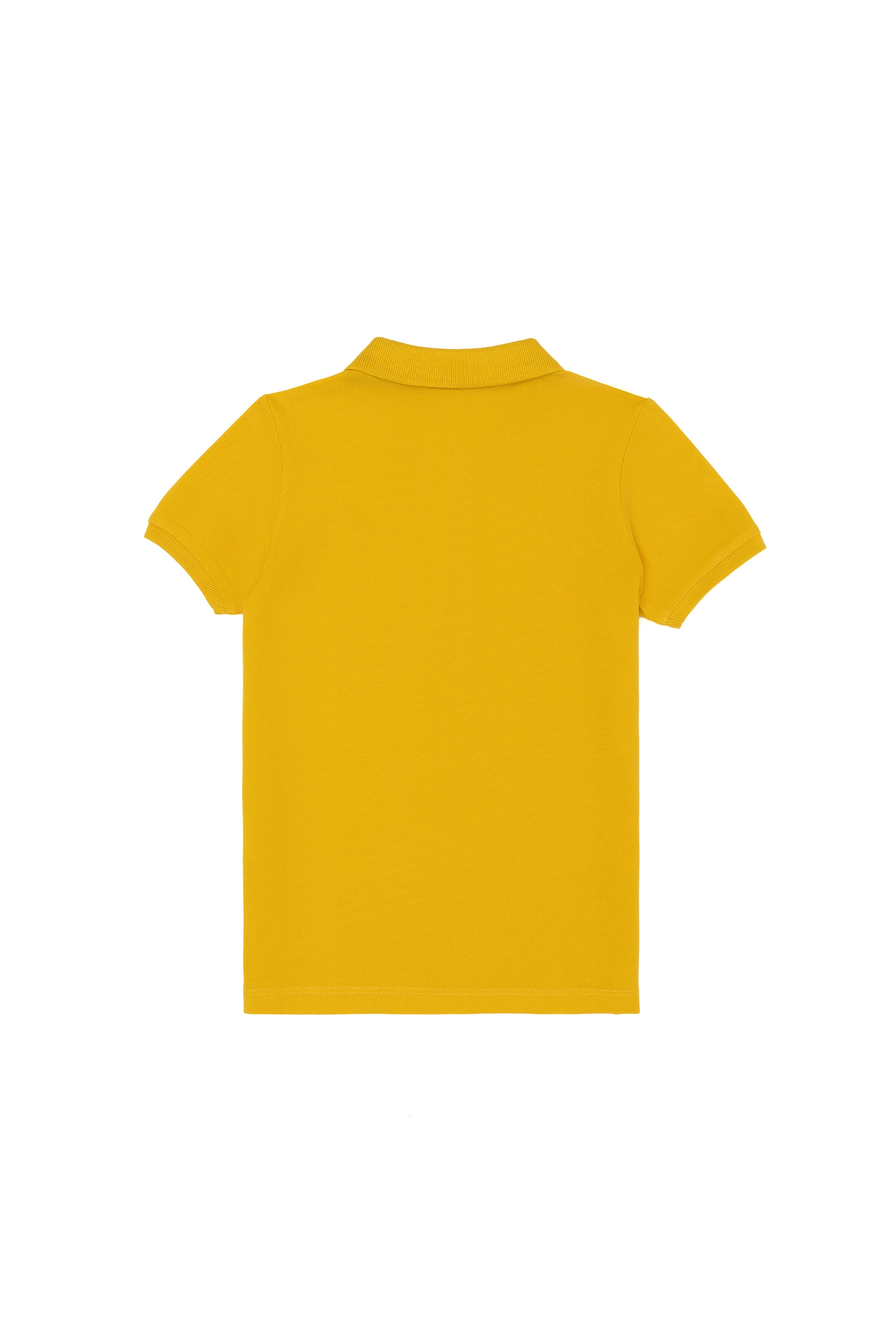 Erkek Çocuk Safran Basic Polo Yaka Tişört - Image 3