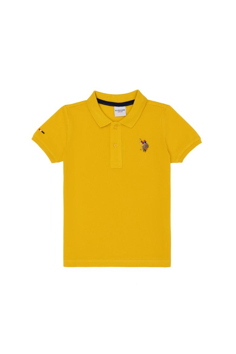 Erkek Çocuk Safran Basic Polo Yaka Tişört - 50284814131