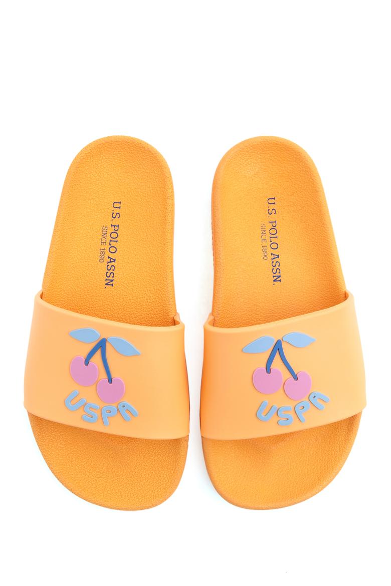 Kız Çocuk Turuncu Terlik