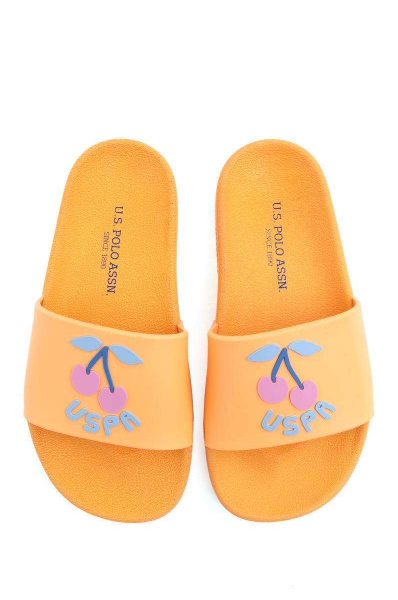 Kız Çocuk Turuncu Terlik