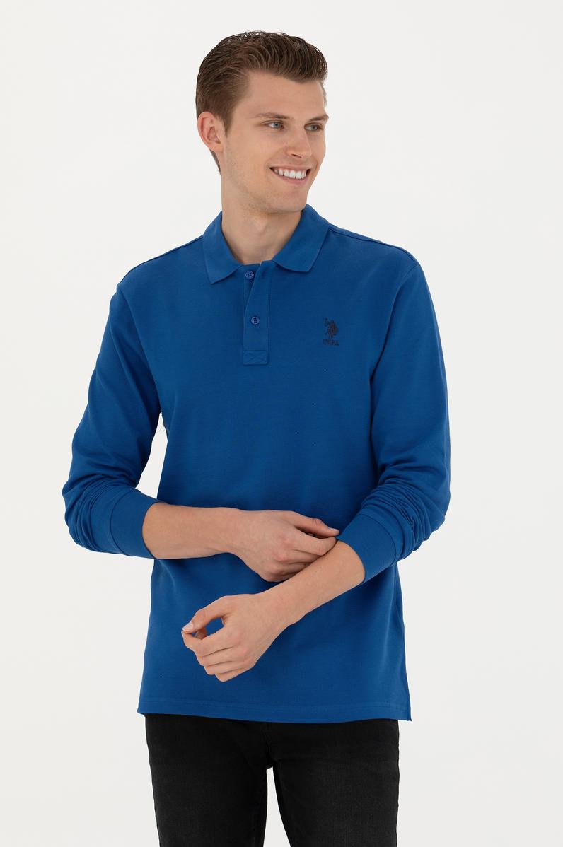 Erkek Saks Basic Sweatshirt