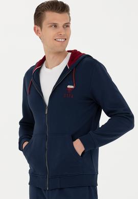 Erkek Lacivert Örme Hırka - 50270751007