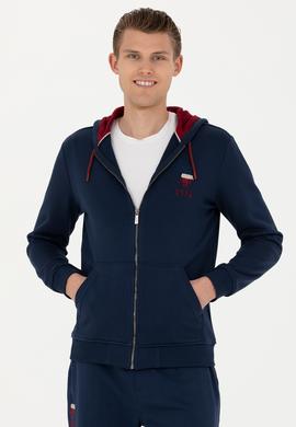 Erkek Lacivert Örme Hırka - 50270751007