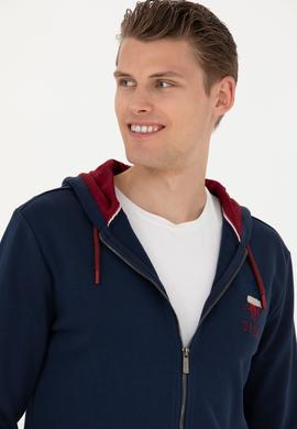 Erkek Lacivert Örme Hırka - 50270751007