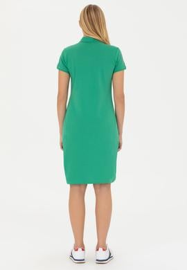 Kadın Yeşil Örme Elbise - 50262697187