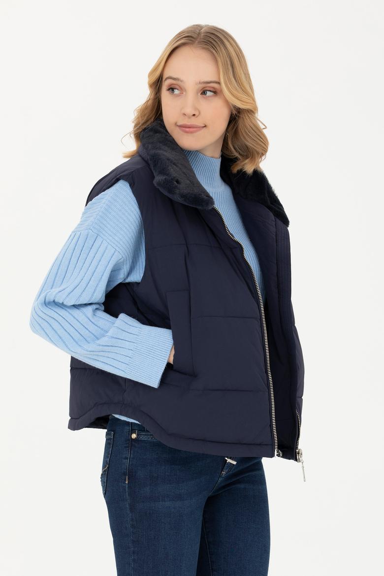 Kadın Lacivert Yelek - 50271166055