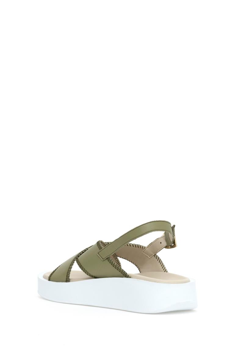 Kadın Yeşil Sandalet - 50267037019