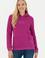 Kadın Menekşe Basic Kapüşonlu Sweatshirt