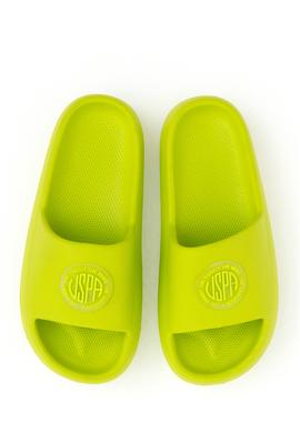 Kadın Neon Sarı Terlik - 50267769011