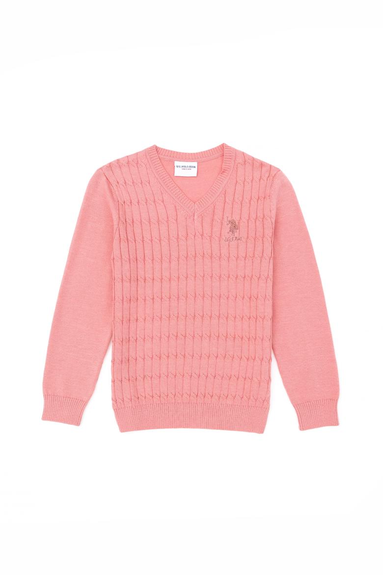 Kız Çocuk Somon Basic Kazak