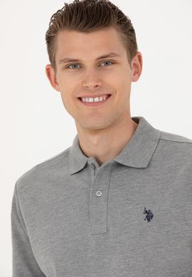 Erkek Gri Melanj Basic Sweatshirt - 50269405017