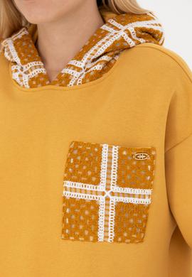 Kadın Hardal Sweatshirt - 50272151021