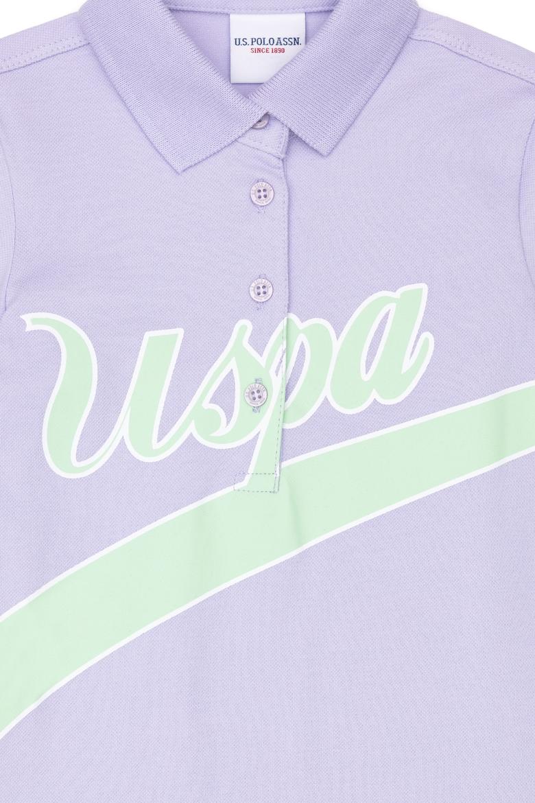 Kız Çocuk Lila Örme Elbise - 50249093007