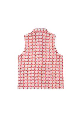 Kız Çocuk Turuncu Kısa Kollu Gömlek - 50270342009