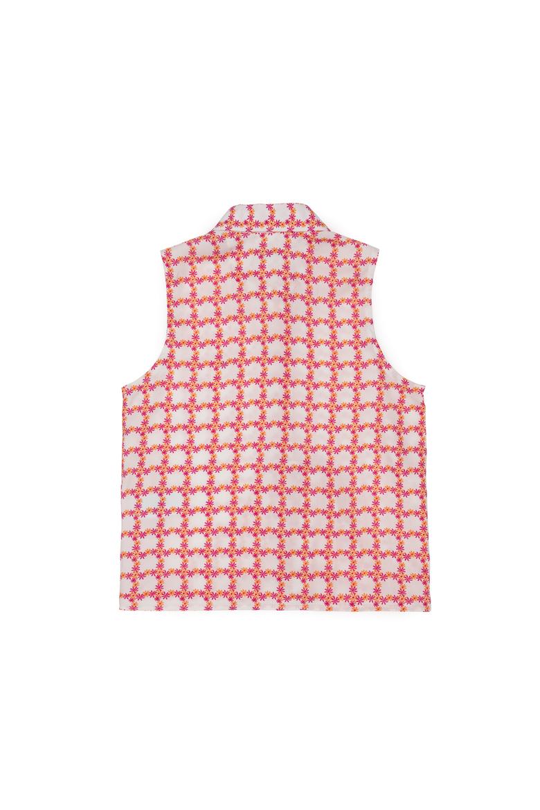 Kız Çocuk Turuncu Kısa Kollu Gömlek - 50270342009