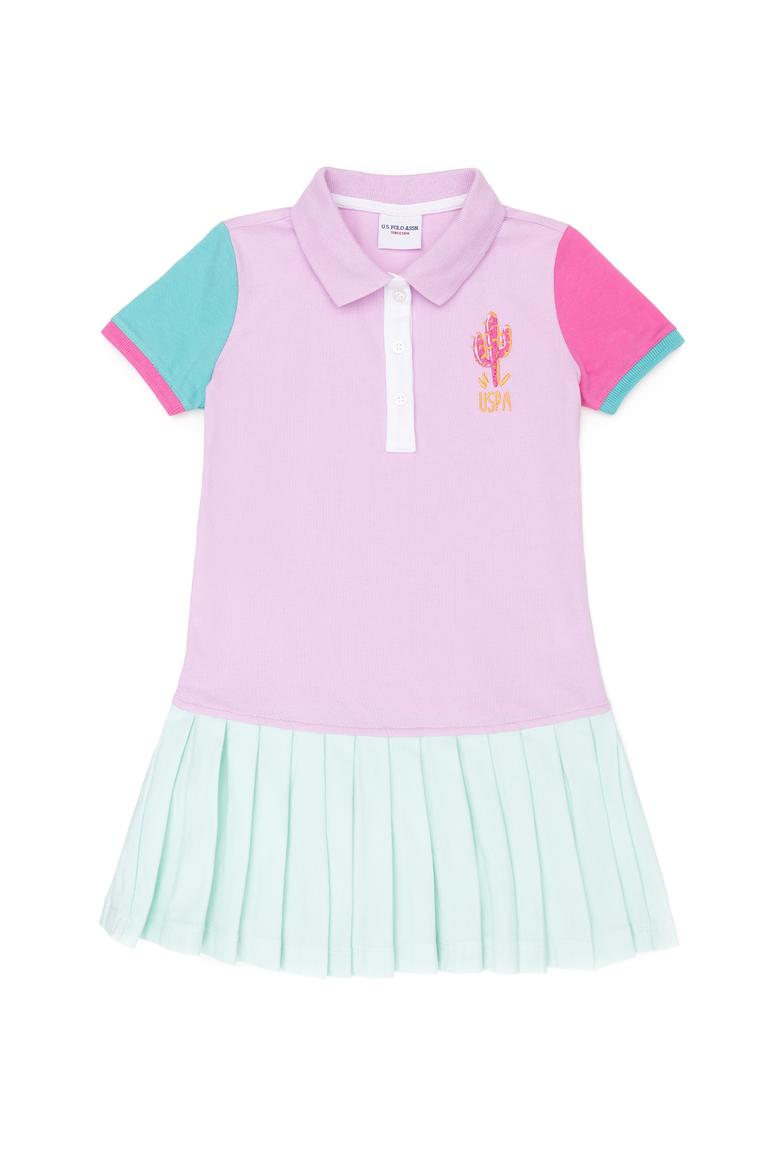 Kız Çocuk Manolya Örme Elbise - 50263457012