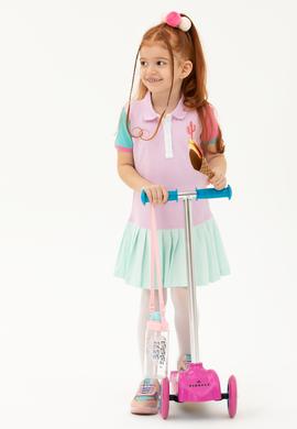 Kız Çocuk Manolya Örme Elbise - 50263457012