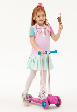 Kız Çocuk Manolya Örme Elbise - 50263457012