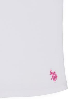 Kız Çocuk Beyaz Kolsuz Tişört - 50271883001