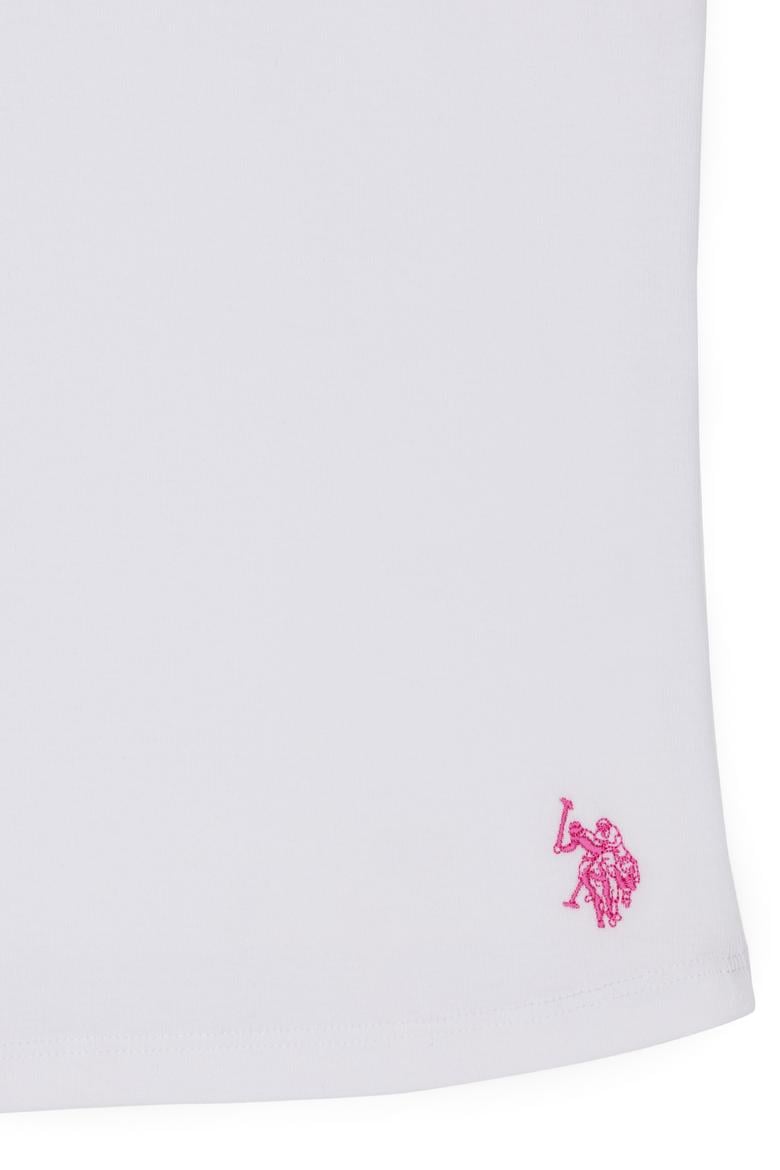 Kız Çocuk Beyaz Kolsuz Tişört - 50271883001