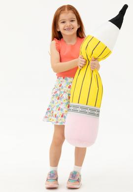 Kız Çocuk Somon Kolsuz Tişört - 50271883051