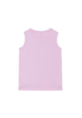 Kız Çocuk Manolya Kolsuz Tişört - 50271884013