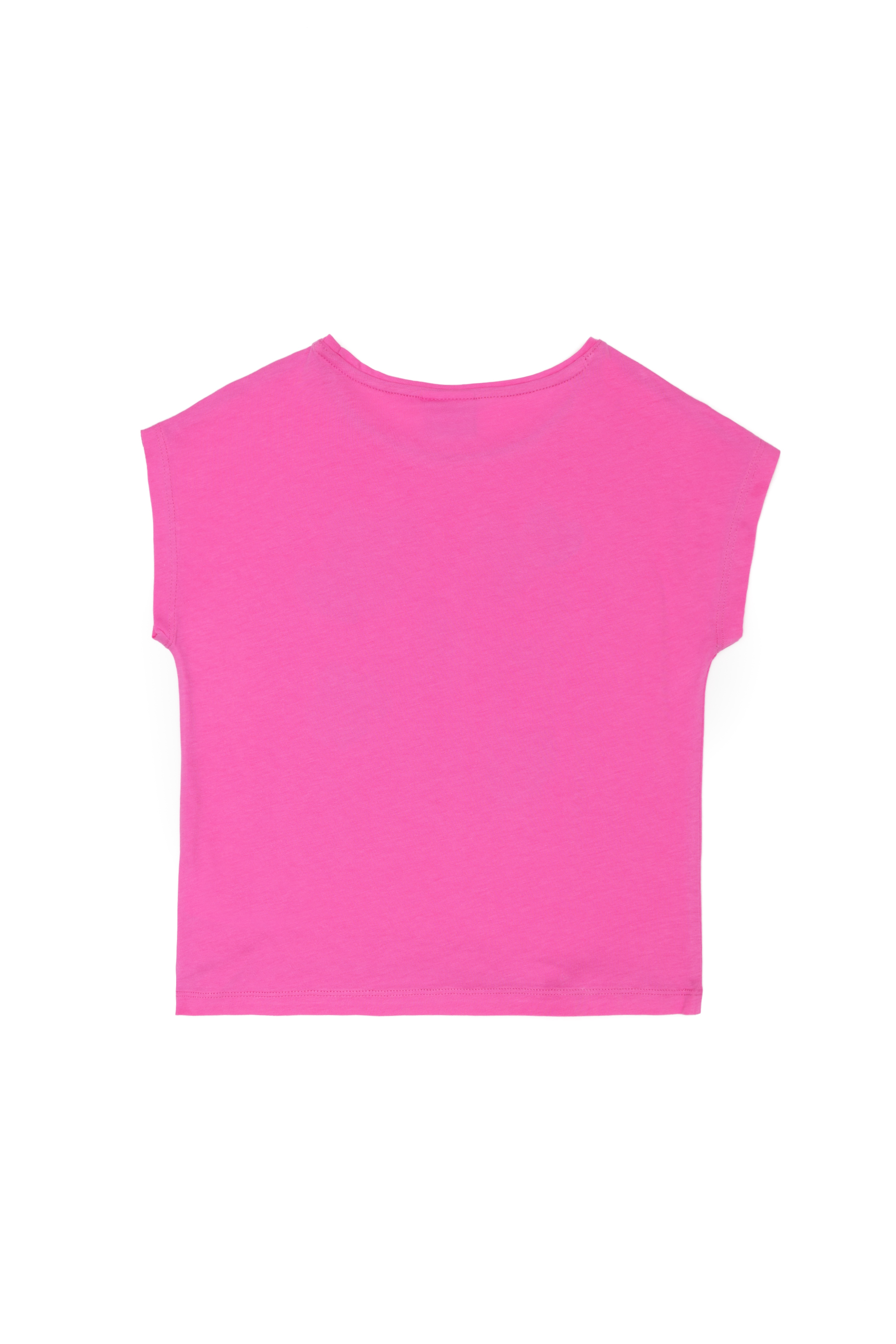 Kız Çocuk Pembe Tişört