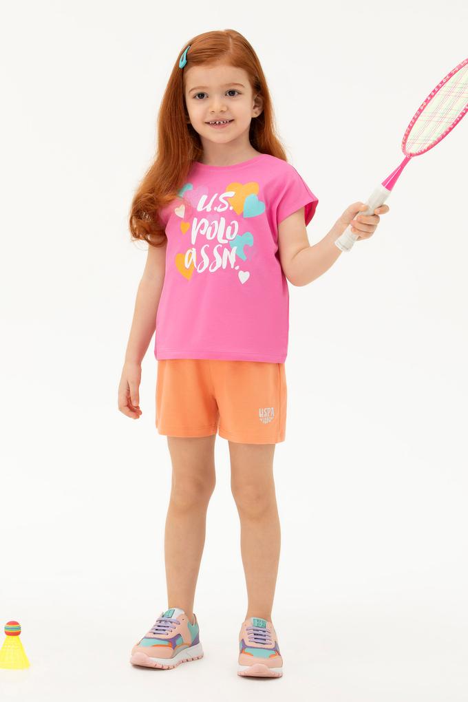 Kız Çocuk Pembe Tişört