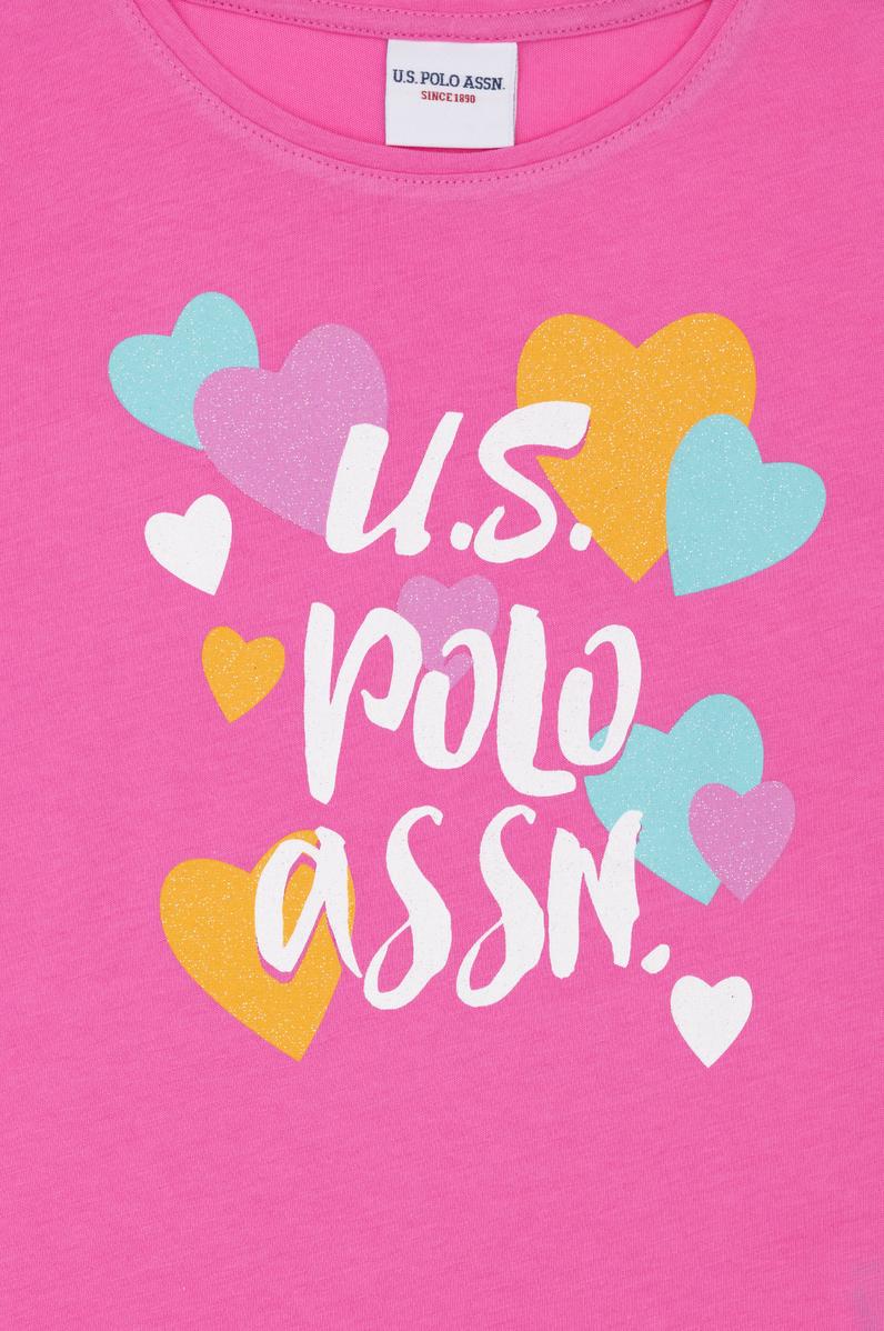 Kız Çocuk Pembe Tişört