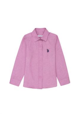 Kız Çocuk Menekşe Uzun Kollu Gömlek - 50289206016