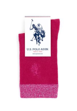 Kız Çocuk 2'li Simli Soket Çorap - 50281728004