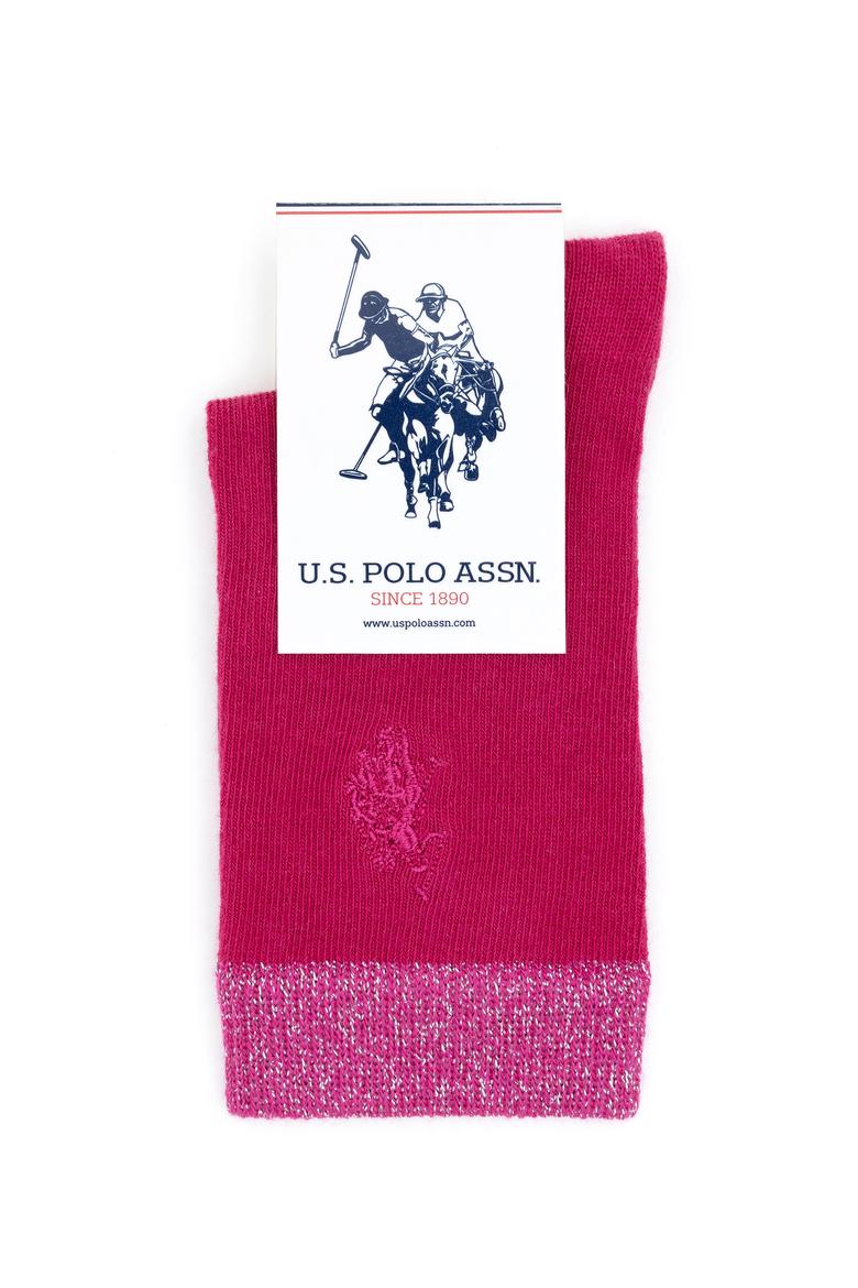 Kız Çocuk 2'li Simli Soket Çorap - 50281728004