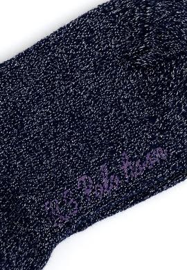 Kız Çocuk Lacivert Simli Külotlu Çorap - 50274143001