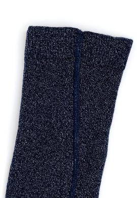 Kız Çocuk Lacivert Simli Külotlu Çorap - 50274143001