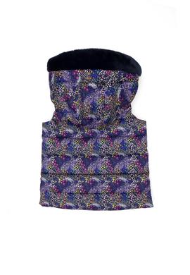 Kız Çocuk Lacivert Kapüşonlu Yelek - 50271548004