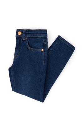 Kız Çocuk Koyu Mavi Jean Pantolon - 50275505002