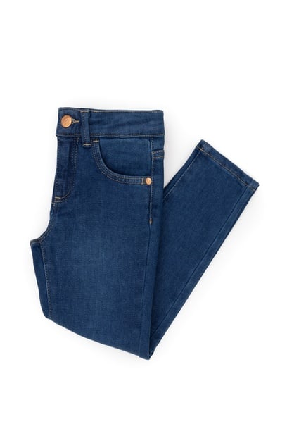 Kız Çocuk Mavi Jean Pantolon