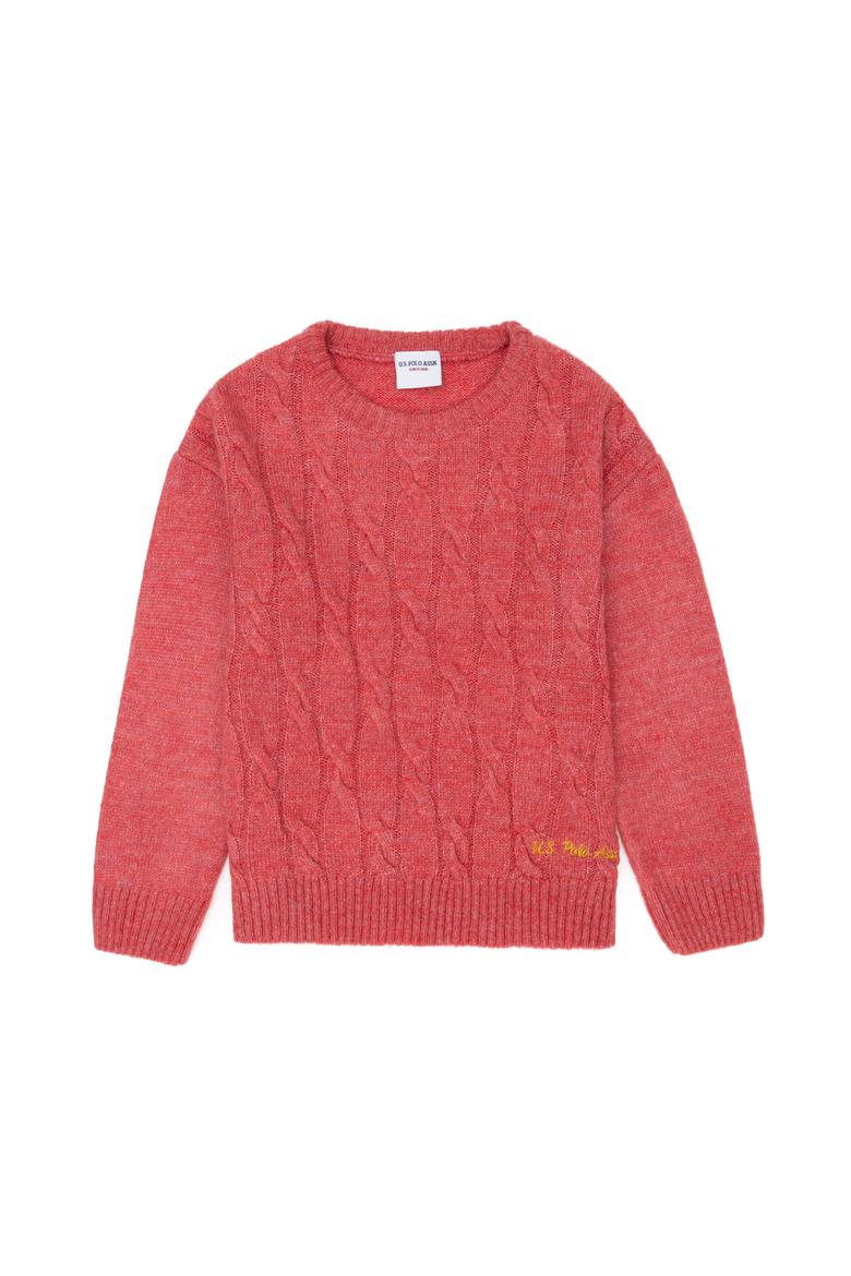 Kız Çocuk Pembe Kazak - 50276993031