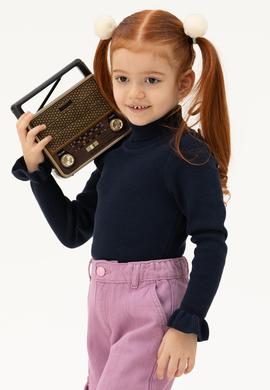 Kız Çocuk Lacivert Kazak - 50277085014