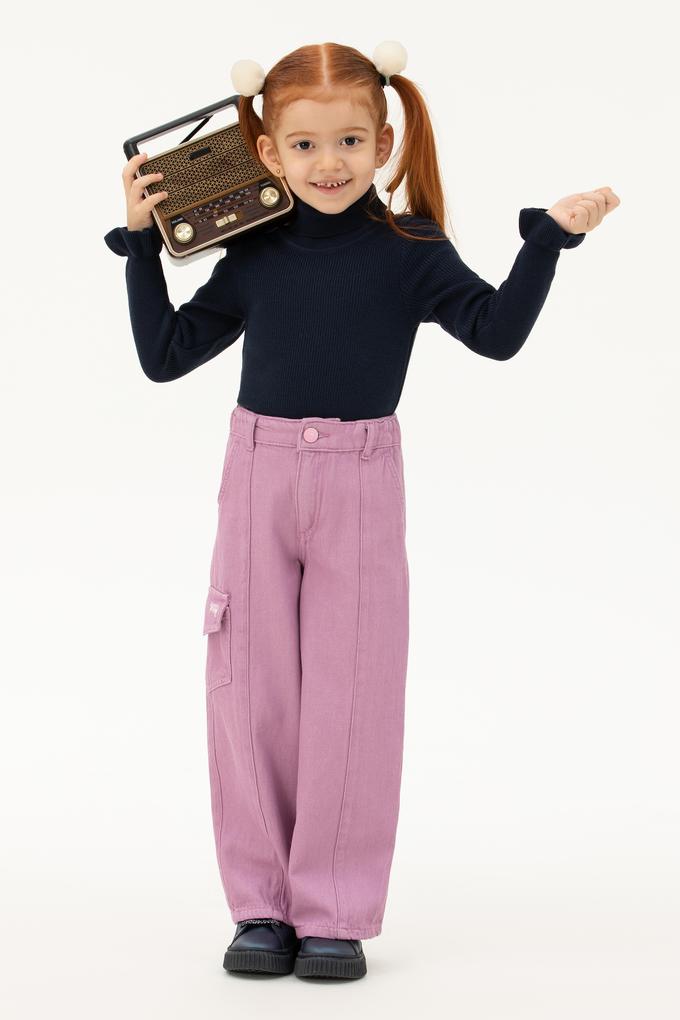 Kız Çocuk Lacivert Kazak