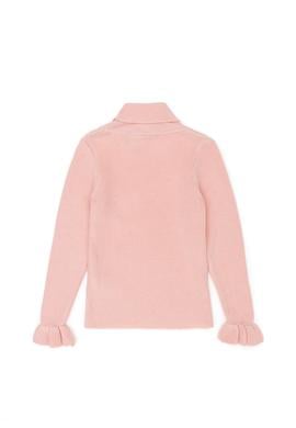 Kız Çocuk Toz Pembe Kazak - 50277085024